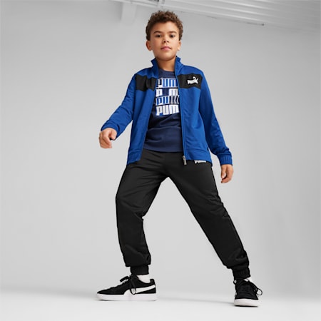 Polyester Tracksuit Youth, Cobalt Glaze, small