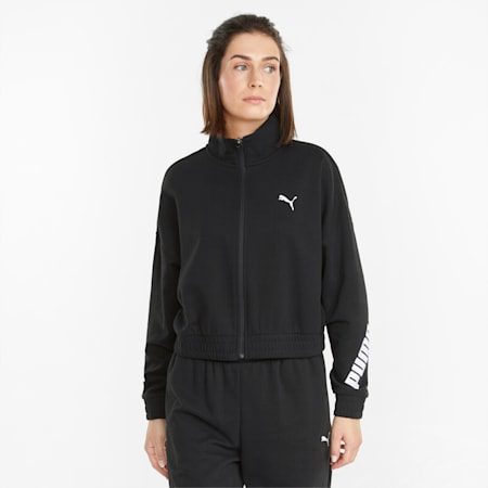 Modern Sports Women's Track Jacket, Puma Black, small-SEA