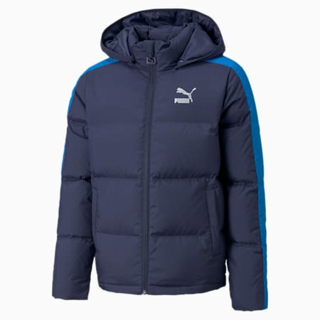 T7 Youth Down Jacket B, Peacoat, small-GBR