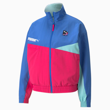 PUMA International Women's Track Jacket, Nebulas Blue, small-GBR