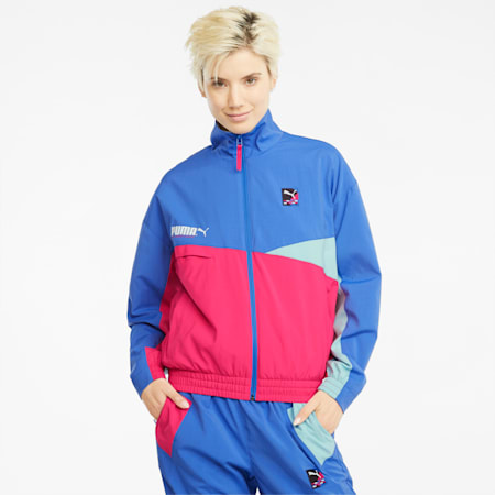 PUMA International Women's Track Jacket, Nebulas Blue, small-AUS