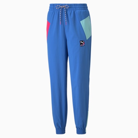 PUMA International Women's Track Pants, Nebulas Blue, small-GBR