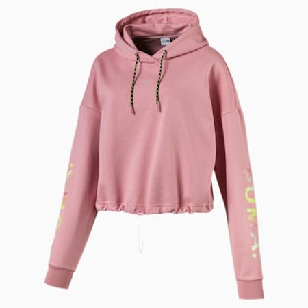 rose pink hoodie women's