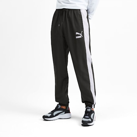 men's woven track pants