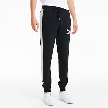 Iconic T7 Men's Track Pants, Puma Black, small-SEA