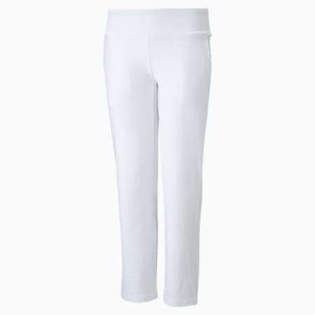 Girls' Golf Pants, Bright White, small-GBR