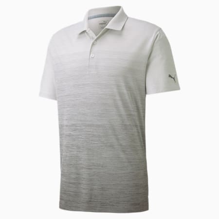 puma heather gradient golf polo