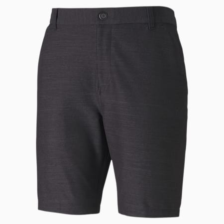 black puma golf shorts