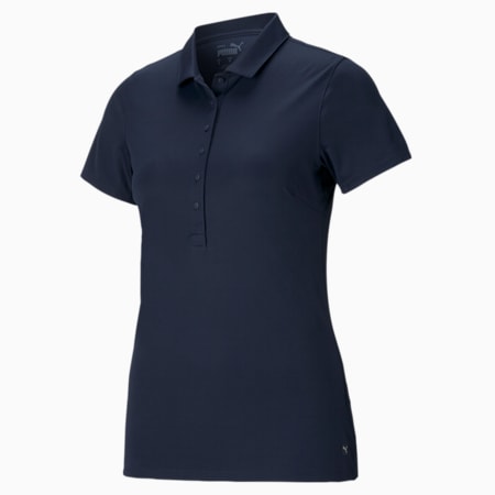 Rotations Women's Polo Shirt, Navy Blazer, small-SEA