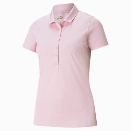 Rotations Women's Polo Shirt, Parfait Pink, small-SEA