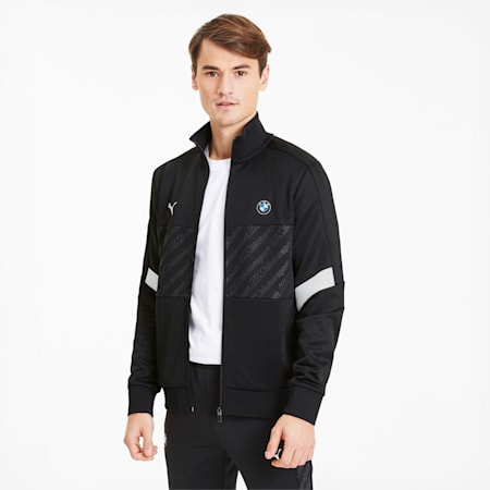 BMW M Motorsport Men's Track Jacket, Puma Black, small-SEA