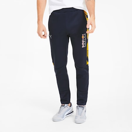 Red Bull Racing Knitted Men's Motorsport Track Pants, NIGHT SKY, small-SEA