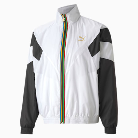 puma jacket white