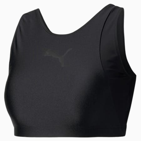 Evide Women's Bra Top, Puma Black, small-IND