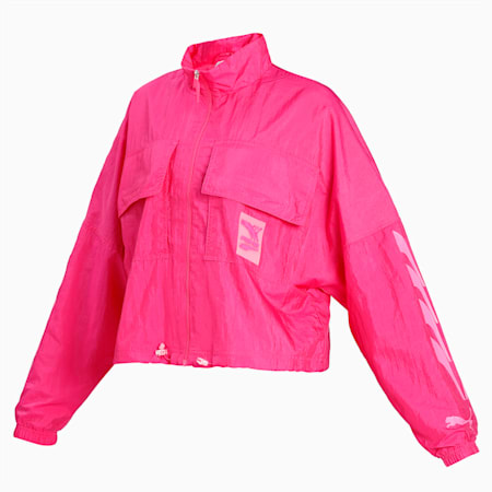 puma jacket pink