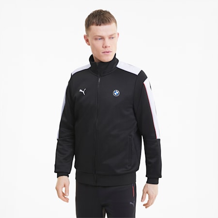 BMW M Motorsport T7 Men's Track Jacket, Puma Black, small-SEA