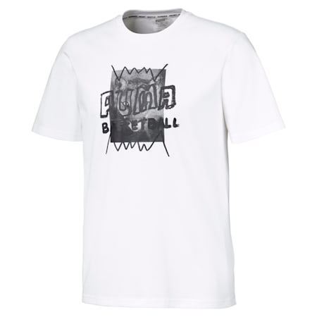 Street Men's Tee, Puma White, small-SEA