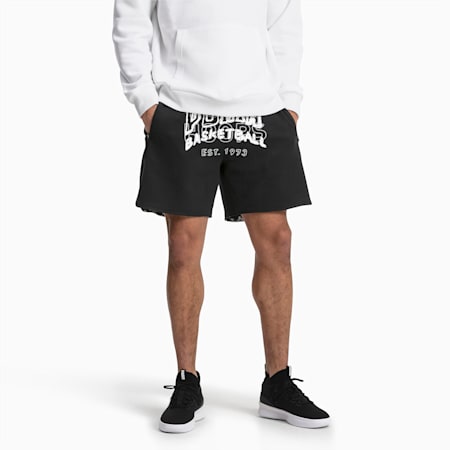 Reversible Men S Basketball Shorts Puma Black Puma Klader Puma
