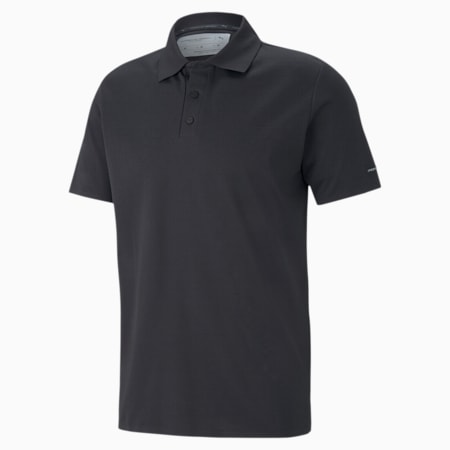 Porsche Design Men's Polo Shirt, Jet Black, small-SEA