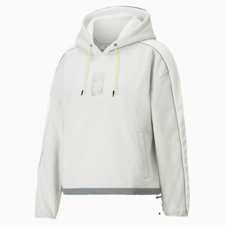Women S Hoodies Sweatshirts Puma - white hoodie wblack laces roblox