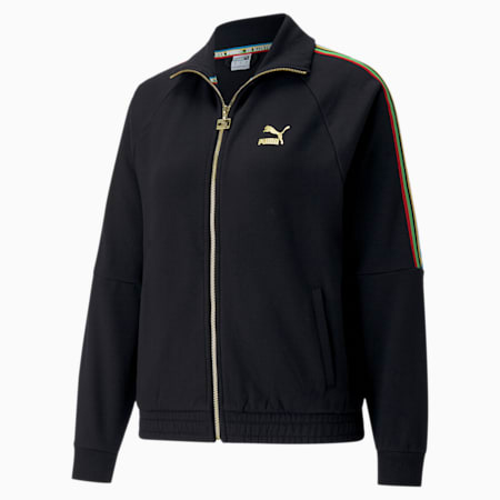 puma black jacket womens