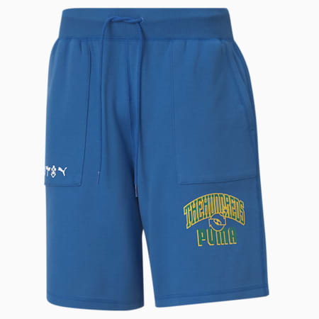 PUMA x THE HUNDREDS Reversible Men's Shorts, Olympian Blue, small-SEA