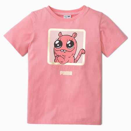 Monster Kids' Tee, Peony, small-SEA