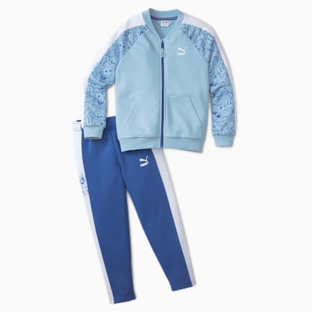 Monster Kids' Jog Suit, Bright Cobalt, small-SEA