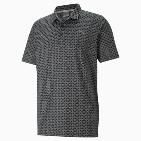 MATTR Roar Men's Golf Polo Shirt, Puma Black, small-SEA
