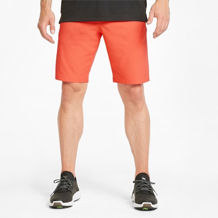 Jackpot Men's Golf Shorts, Hot Coral, small