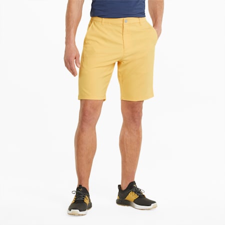 Jackpot Men's Golf Shorts, Mustard Seed, small