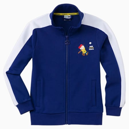 puma track jacket blue