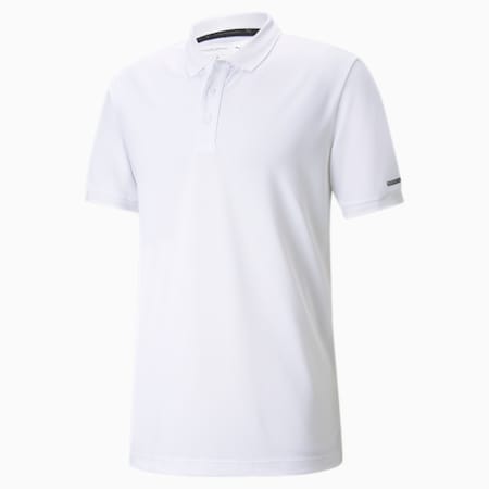 Porsche Design Men's Polo Shirt, Puma White, small-GBR