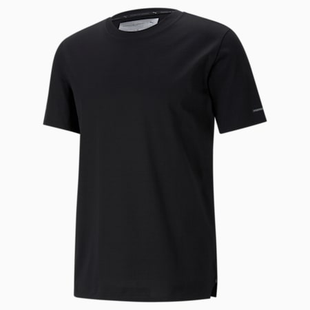 Męski T-shirt Porsche Design Essential, Jet Black, small