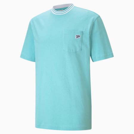 Downtown Pocket Men's Tee, Angel Blue, small-SEA