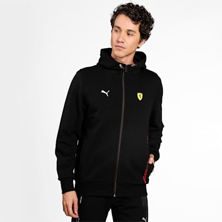 Scuderia Ferrari Race Hooded Men's Sweat Jacket | PUMA Formula 1 | PUMA