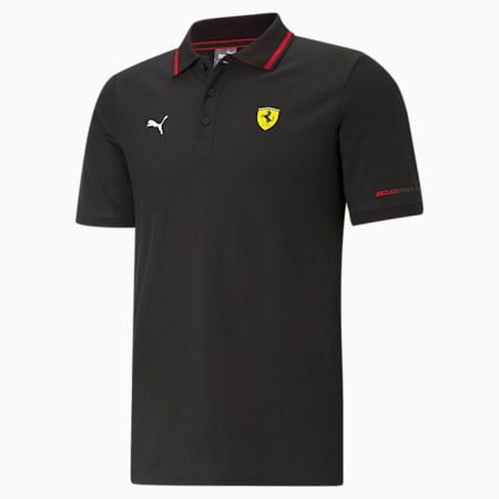 Scuderia Ferrari Race Men's Polo, Puma Black, small-SEA