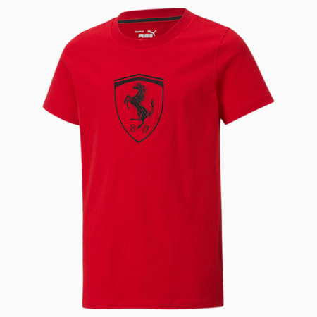 Scuderia Ferrari Racing Youth Big Tee +, Rosso Corsa, small-PHL