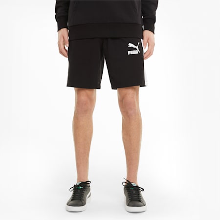 Iconic T7 Jersey 8” Men's Shorts, Puma Black, small-SEA