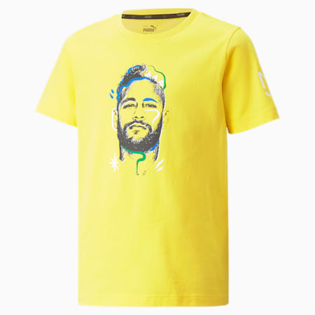 Neymar Jr Jugend T-Shirt mit Grafik, Dandelion, small