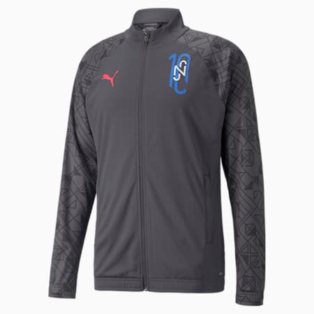 Neymar Jr Futebol Training Men's Football Jacket, Ebony, small-SEA