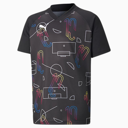 Neymar Jr Thrill Youth Jersey, Puma Black, small-PHL