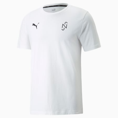 T-shirt grafica da calcio Neymar Jr Thrill da uomo, Puma White, small