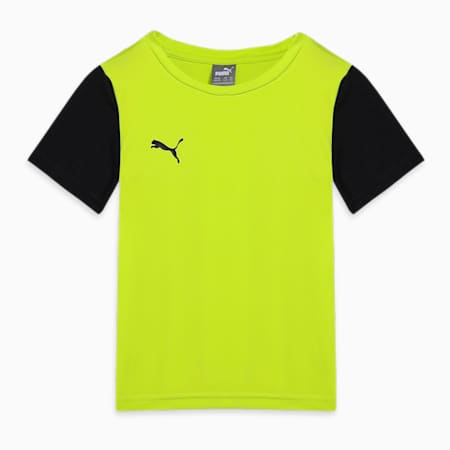 Cricket Teams Youth Regular Fit Tee, Yellow Alert, small-IND