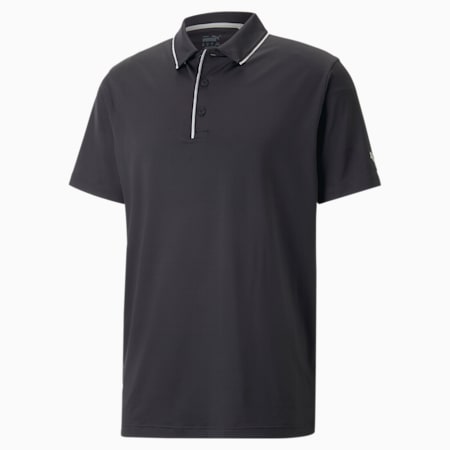 Mattr Bridges Men's Golf Polo Shirt, PUMA Black, small-AUS