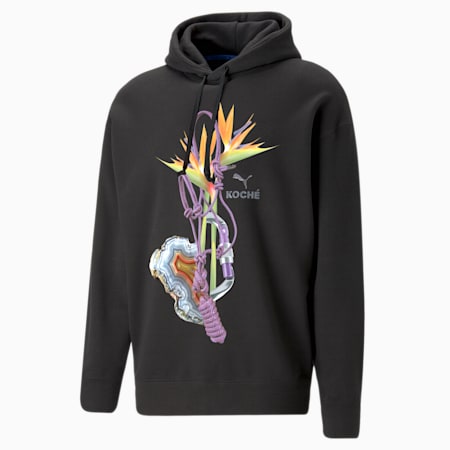 PUMA x KOCHÉ Hoodie, PUMA Black, small-SEA