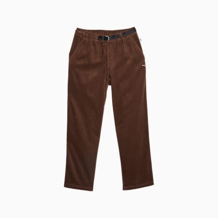 MMQ Corduroy Pants, Chestnut Brown, small