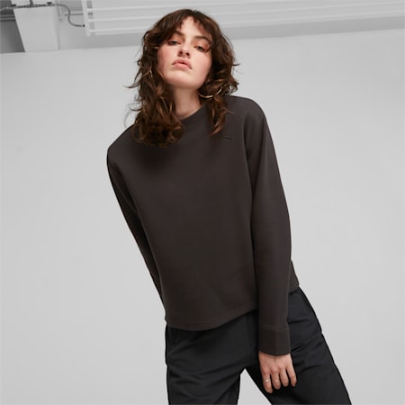 Puma black jumper womens sales