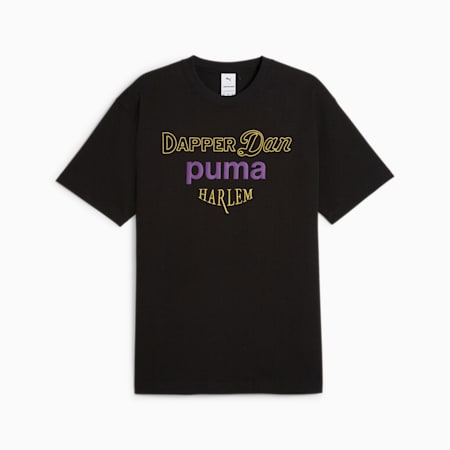 T-shirt PUMA x DAPPER DAN da uomo, PUMA Black, small
