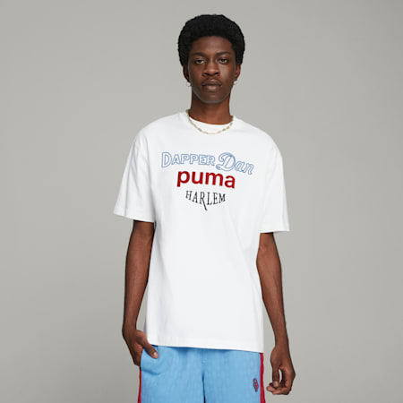PUMA x DAPPER DAN T-Shirt, PUMA White, small